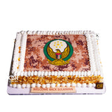 National Service Millitary Cream Cake كعكة كريمية عسكرية للخدمة الوطنية