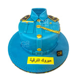 National Service Blue Uniform الزي الأزرق للخدمة الوطنية