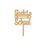 Back to School Pencil Topper | زينة كيك العودة إلى المدرسة بتصميم قلم رصاص