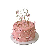 Butterfly Bloom Cake كعكة زهرة الفراشة