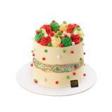 Christmas Faultine Cake كعكة عيد الميلاد المجيد