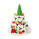 Christmas Santaland Cake كعكة عيد الميلاد سانتالاند