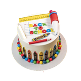 Crayons Back to School Cake | كعكة العودة إلى المدرسة من كرايونس