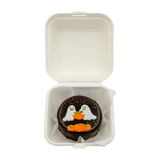 Ghosts & Pumpkin Bento Cake