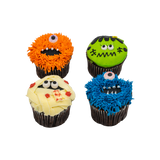 Halloween's Pack of 4 Cupcakes