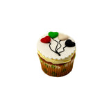 Flag Balloons National Day Cupcake