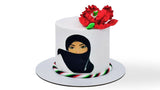Emirati Women's Day Strength and Grace Cake |  كعكة القوة والنعمة بمناسبة يوم المرأة الإماراتية