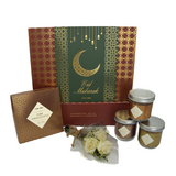 Fakhama Chocolates and Sweets Hamper Medium with Mini Bouquet