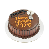 Happy Father's Day Chocolate Cake   بمناسبة عيد الأب السعيد كعكة الشوكولاتة