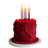 Heartbeat Cake كعكة نبضات القلب