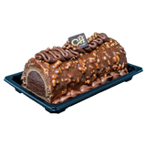 CHOCOLATE WITH NUTS ICE CREAM SWISS ROLL آيس كريم شوكولاتة بالمكسرات سويس رول