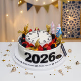New Year Vanilla Fruit Cake  كعكة فواكه الفانيليا للعام الجديد