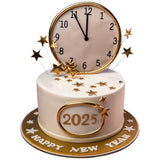 New Year Clock Tier Cake  كعكة الطبقة على مدار الساعة للعام الجديد