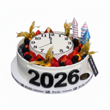 New Year Vanilla Fruit Cake  كعكة فواكه الفانيليا للعام الجديد