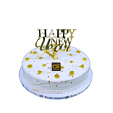 New Year Vanilla Crunchy Cake  كعكة الفانيليا المقرمشة للعام الجديد