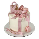 Pink Couture Cake كعكة بينك كوتور