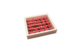 Pink October Mini Cupcakes Box - 25pcs علبة كب كيك صغيرة بنقشة أكتوبر الوردي - ٢٥ قطعة