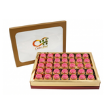 Pink October Mini Cupcakes Box - 35 pcs