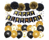 Gold Party Decoration Set  - 32pcs