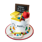 Stationery Back To School Cake |  كعكة العودة إلى المدرسة