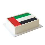 UAE Flag Photocake كعكة العلم الإماراتي