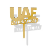 UAE National Day Gold Topper الإمارات العربية المتحدة اليوم الوطني الذهب توبر