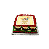 Vintage National Day Cake