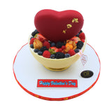 Valentine's Love Basket Cake كعكة سلة الحب لعيد الحب