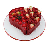 Valentine's Redvelvet & Ruman Cake عيد الحب ريد فلفيت وكعكة الرومان